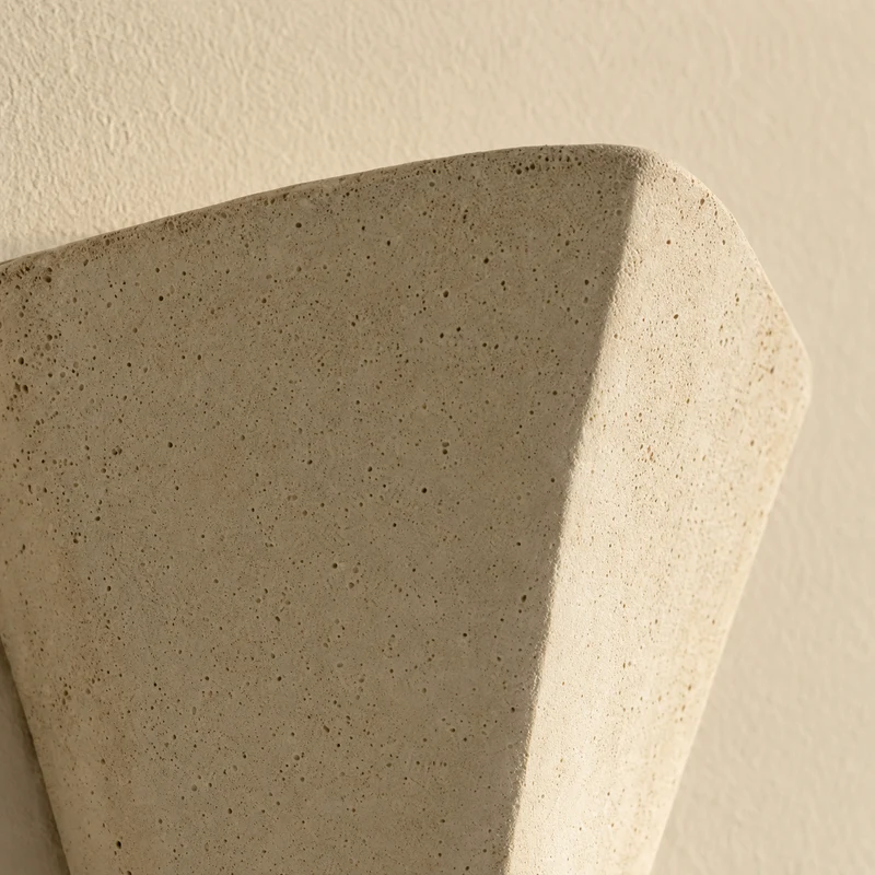 Plaster Tiered Wall Sconce | CLTOR026