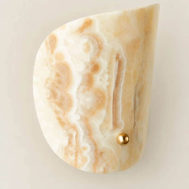Natural Jade Wall Sconce | CLSSQ61