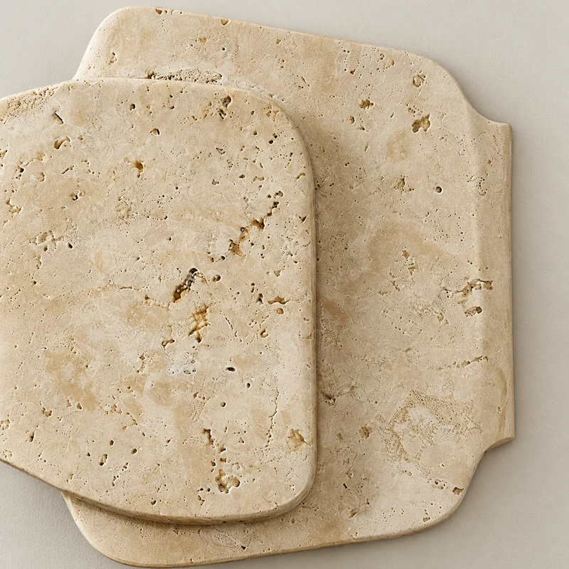 Travertine Layered Wall Sconce | CLDSQ322
