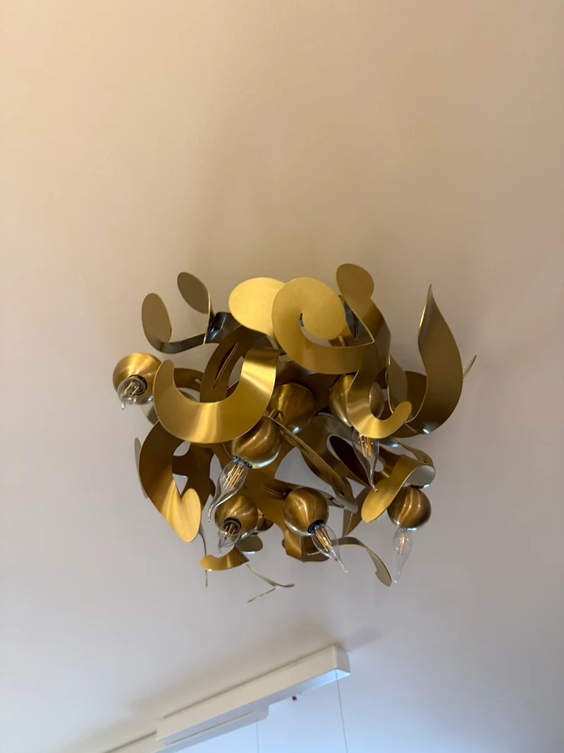 Brand van Egmond KELP Deckenleuchte Ø60 Gold – Ausstellungsstück