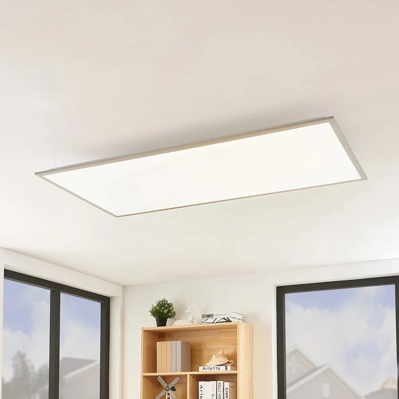 Lindby LED-Panel Stenley 120 × 60 cm CCT, dimmbar