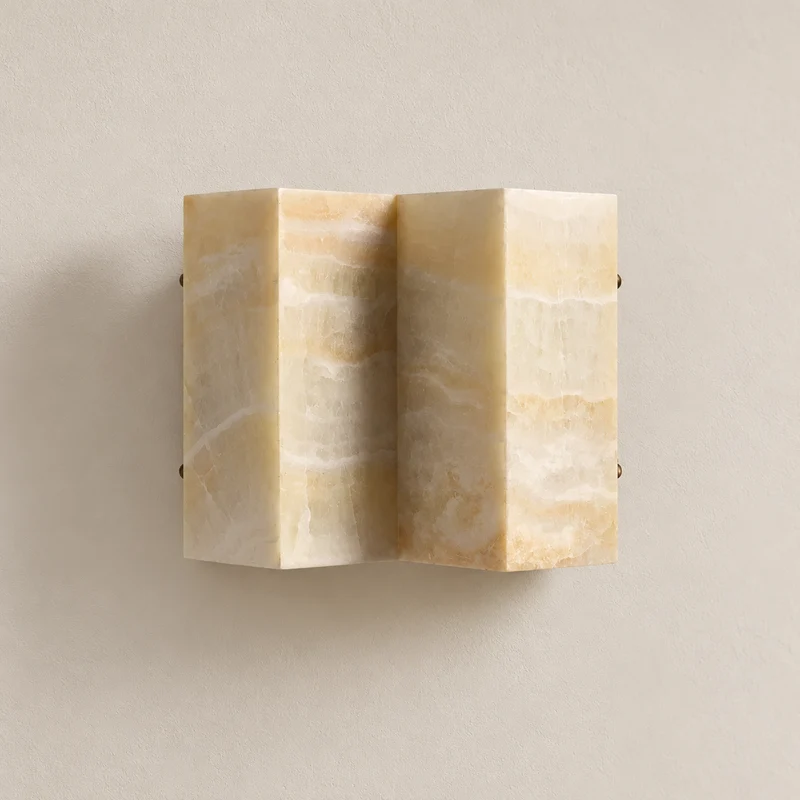 Jade Wall Sconce | Wide Block | CLMZUP