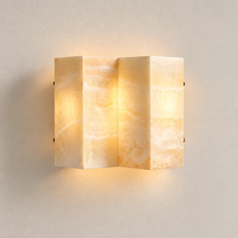 Jade Wall Sconce | Wide Block | CLMZUP