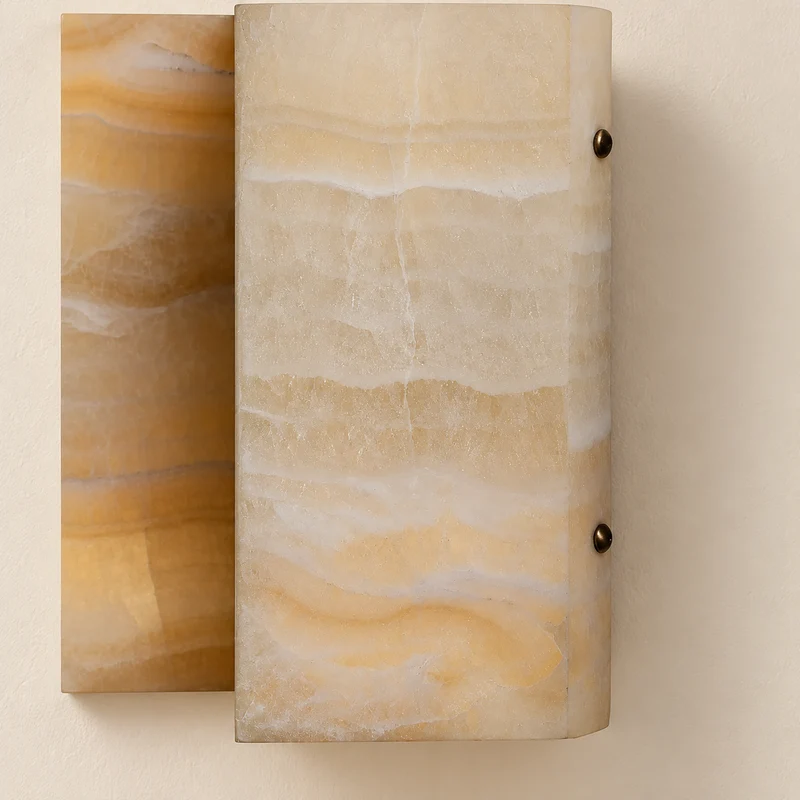 Jade Wall Sconce | Wide Block | CLMZUP
