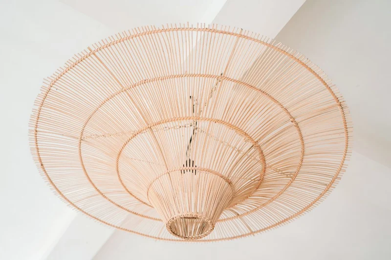 Pendelleuchte Sky natur 110 cm Rattan