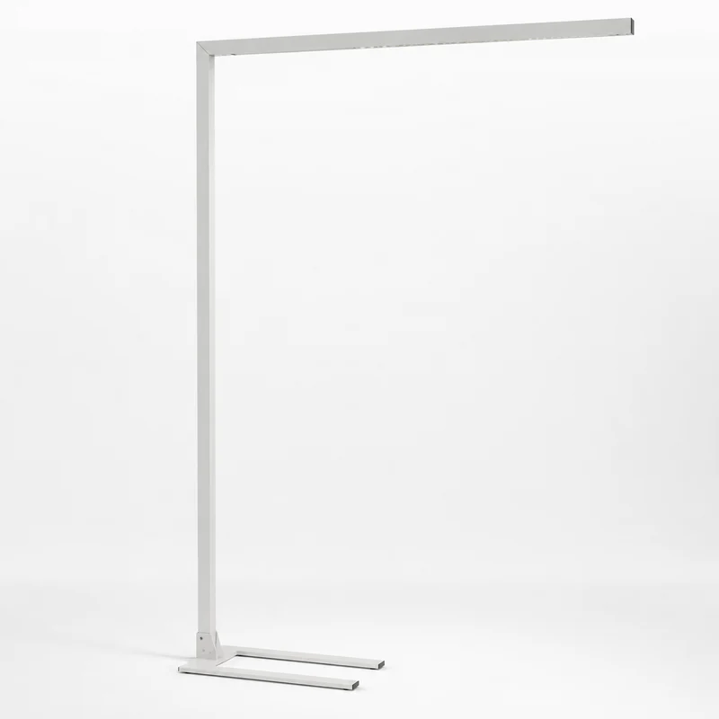 LED-Büro-Stehleuchte Jolinda Weiß – Abverkauf