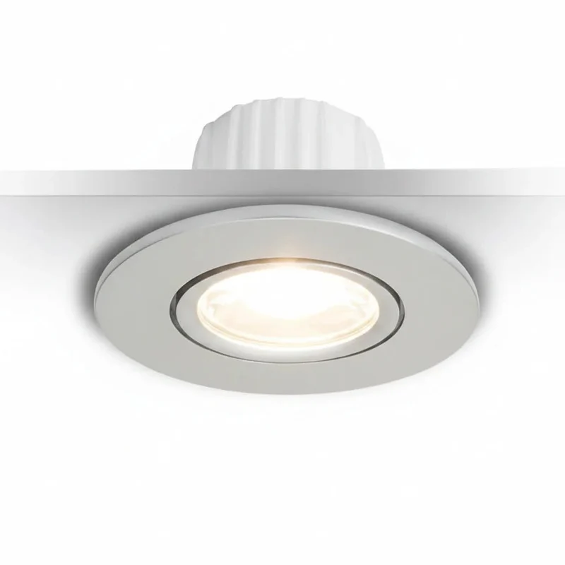 Malmbergs MD-880 LED Einbaustrahler Ø85 mm – dimmbar – geringe Einbautiefe – 4,5 W Warmweiß