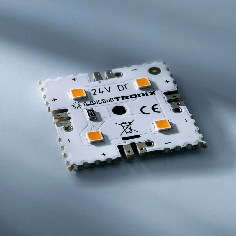 MiniMatrix LED-Flächenmodul, 4 LEDs, 3x3cm, 24V
