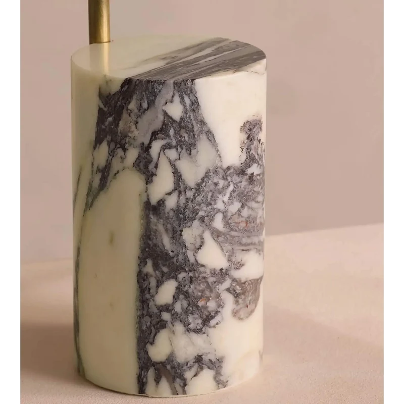 Brass Floor Lamp with Marble Base | CLPOBY028