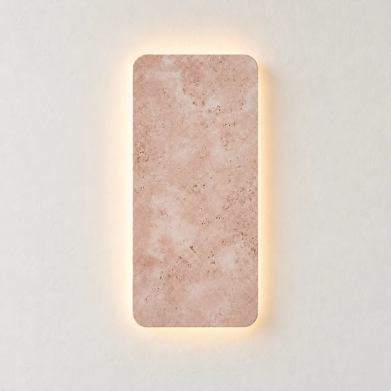 Rosa Travertine Wall Lamp | CLGH89522