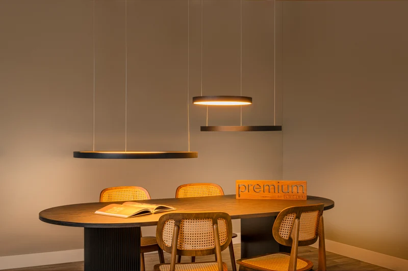 Lucide VIDAL LED-Pendelleuchte 3-flammig Schwarz