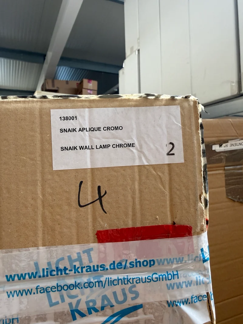 Wandleuchte Snaik – Abverkauf