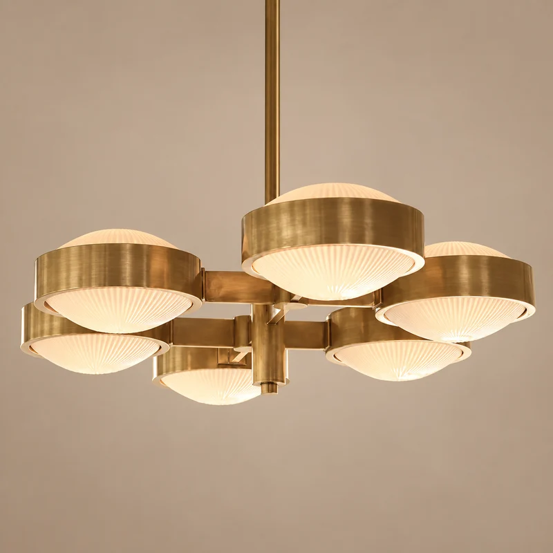 Edith Brass Linear Chandelier | CLEDDI89Q