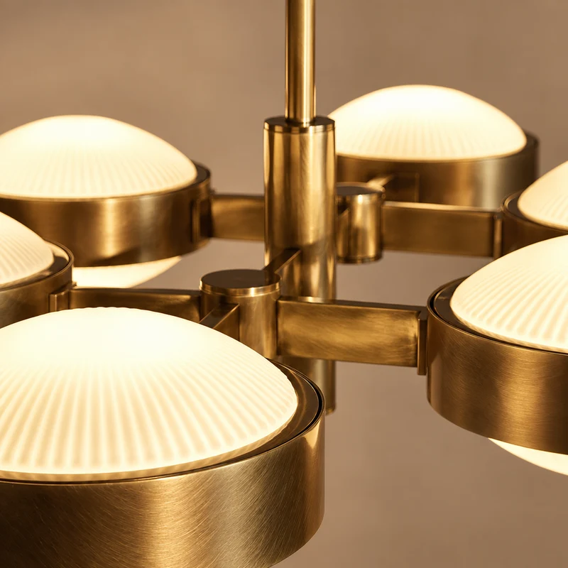 Edith Brass Linear Chandelier | CLEDDI89Q
