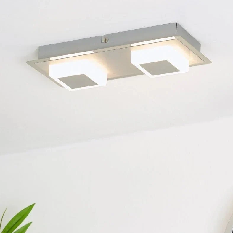 Kleine LED Wand- & Deckenleuchte Aufputz-Spot rechteckig
