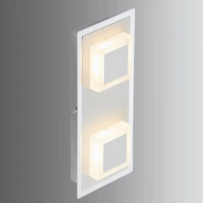 Kleine LED Wand- & Deckenleuchte Aufputz-Spot rechteckig