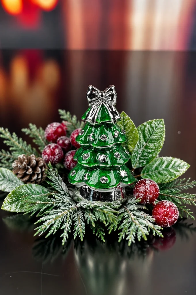 Deko Baum pearl farbig