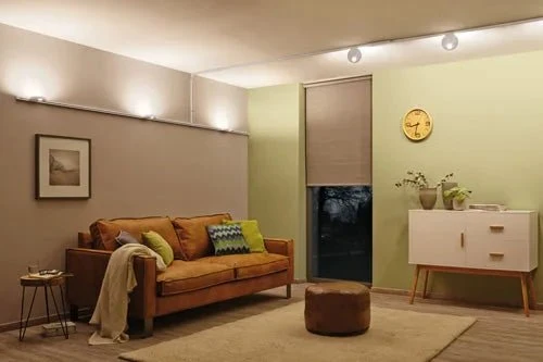 LED Spot Uplight Salto 16 W Chrom matt Urail Schienensystem Paulmann 953.21 – Silber