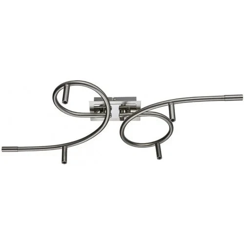 Armatur Deckenlampe 6 flammig geschwungen Chrom Esto Vario