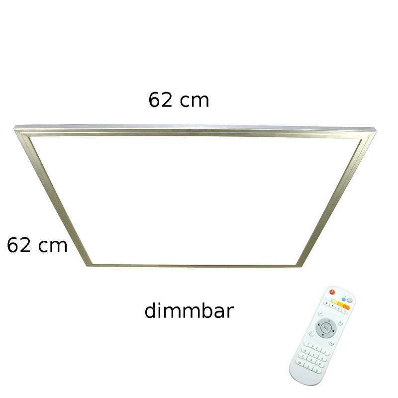 LED-Panel Vollspektrum 62 x 62 cm | flimmerfrei, UGR<19, 5400K