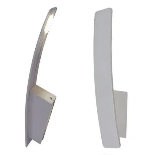 LED Wandlampe Aluminium silber – indirekter Lichteffekt, modern, 5 W