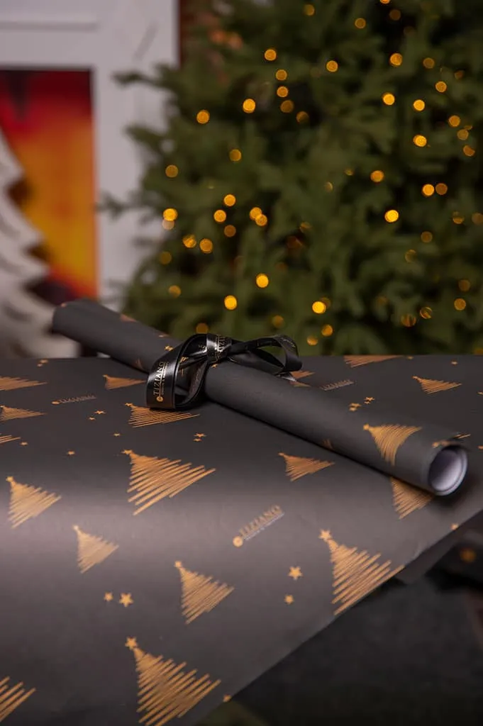 Tüte Weihnachtsbaum schwarz
