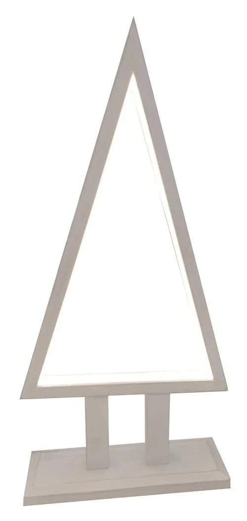 Sompex Pine Wood LED-Tannenbaum Weiß, 38 cm – mit optischen Fehlern