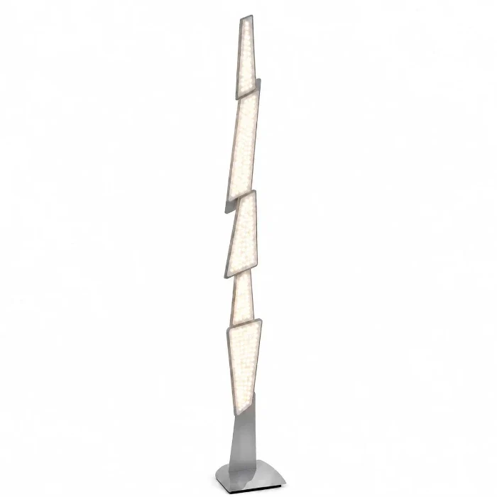 Indirekte LED Stehlampe SPACY – dimmbare Design-Stehleuchte als Wallwasher, 2000 Lumen, Touch-Dimmer