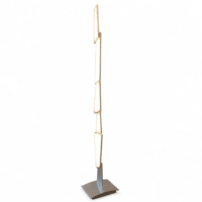 Indirekte LED Stehlampe SPACY – dimmbare Design-Stehleuchte als Wallwasher, 2000 Lumen, Touch-Dimmer