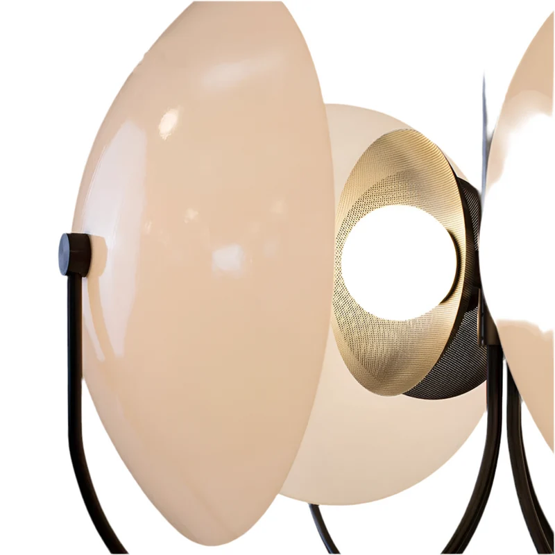Opal Globe Orbit Semi Flush | CLDFTS27