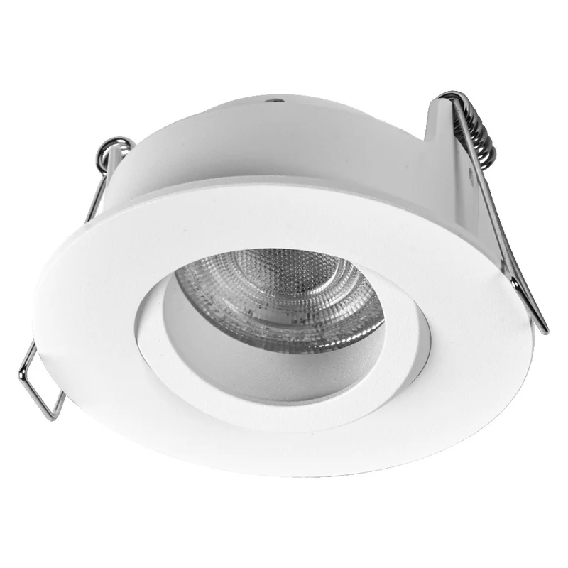 OSRAM LED Spot Recess Bad Einbaustrahler Set GU10 IP65 4.5W Weiß ⌀68 mm