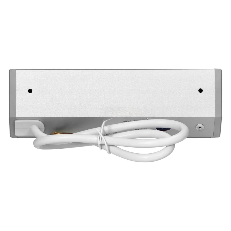 Trano Möbel-Steckdose grau | 2x/3x Schuko + USB A+C | 230V, 3680W, IP20, Kabel 0,6m, moderne Einbau-Steckdosenleiste