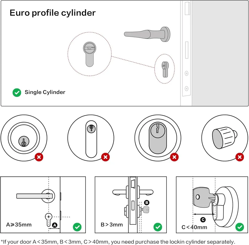Trano Smartes Türschloss-Set mit Keypad Pro – Sicherheit, Komfort und moderne Technologie für Ihr Zuhause oder Gewerbe