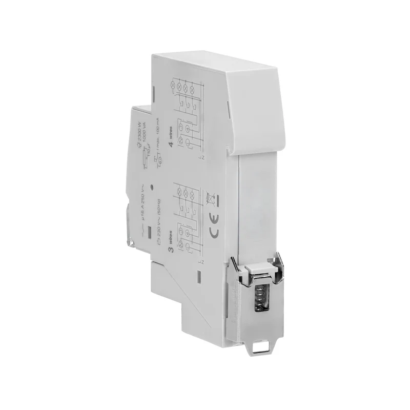 Trano Treppenhausautomat Zeitschaltuhr 230V 2300W | DIN-Schiene | LED kompatibel | 30 Sek.–20 Min. | IP20 | 3/4-Draht Installation