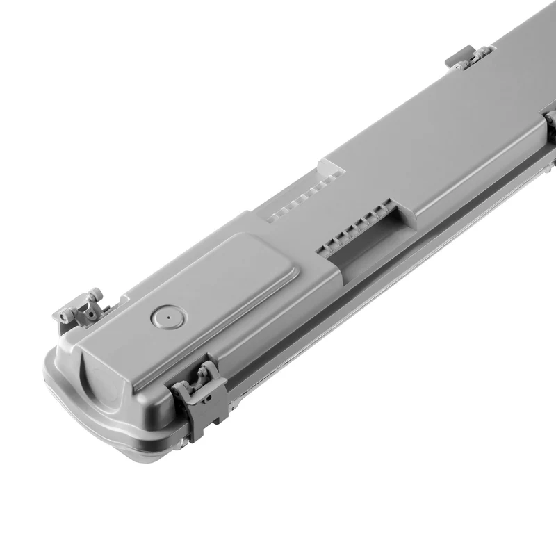Trano LED Feuchtraumleuchte IP65 2x9W/18W/22W | 1800–4800lm | 4000K | T8 LED Röhren | 60–150cm | Staubschutzlampe Werkstatt Garage Keller