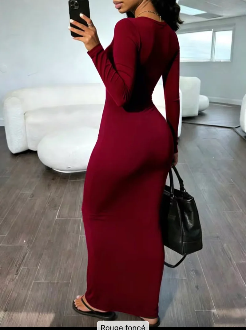 Robe Slim BASIC – Chic & Confort
