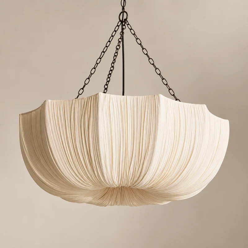 Sabina Pendant | Linen | CLQC029