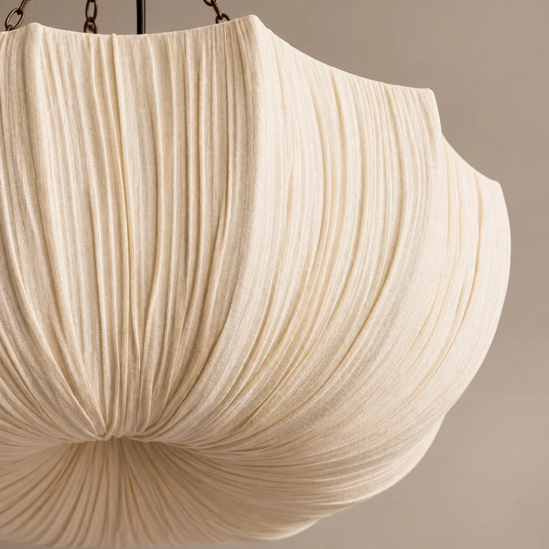 Sabina Pendant | Linen | CLQC029