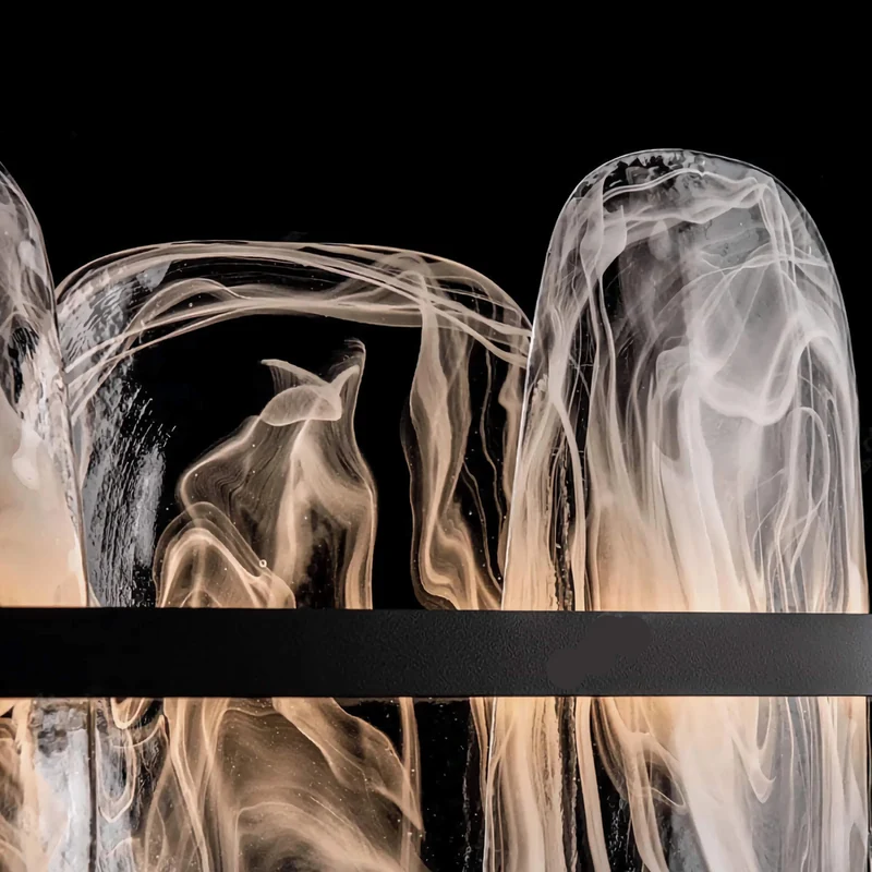 Linear Glass Chandelier | CLPJS025L