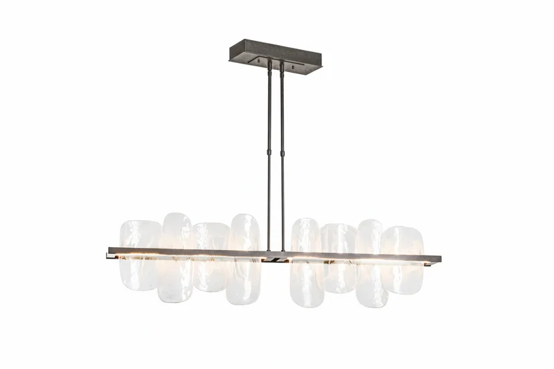 Linear Glass Chandelier | CLPJS025L