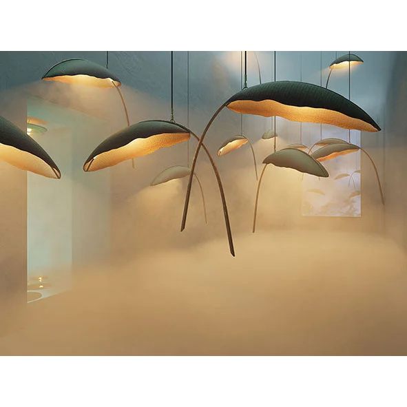 Single Banana Leaf Pendant Light | CLJNB02