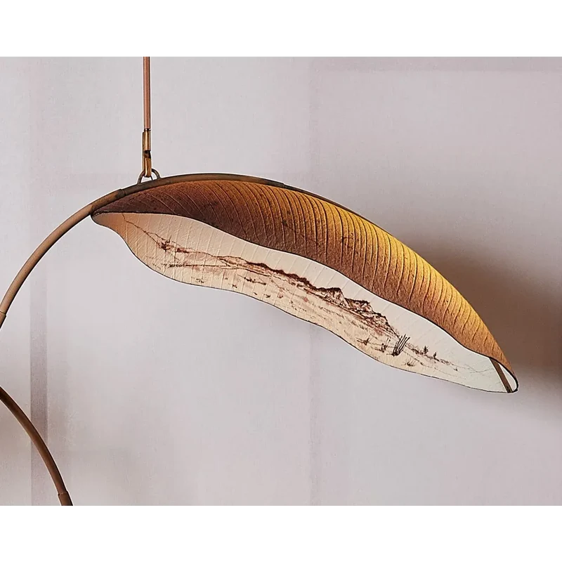 Single Banana Leaf Pendant Light | CLJNB02