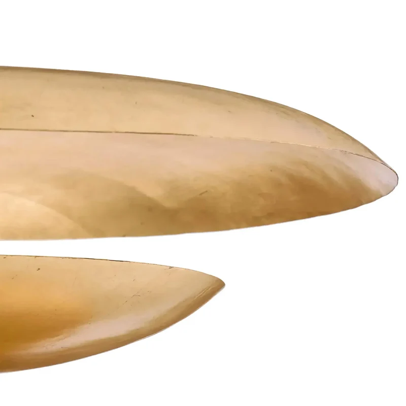 Sculptural Gold Tiered Pendant | CLIS0960