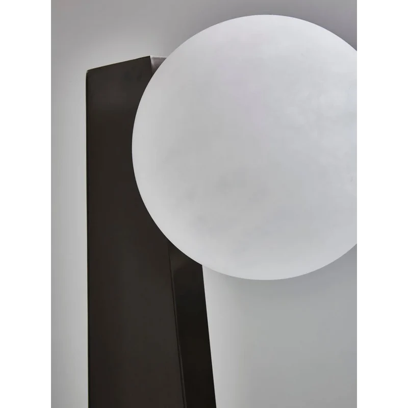 Glass Globe Table Lamp | Black | CLORB0281L