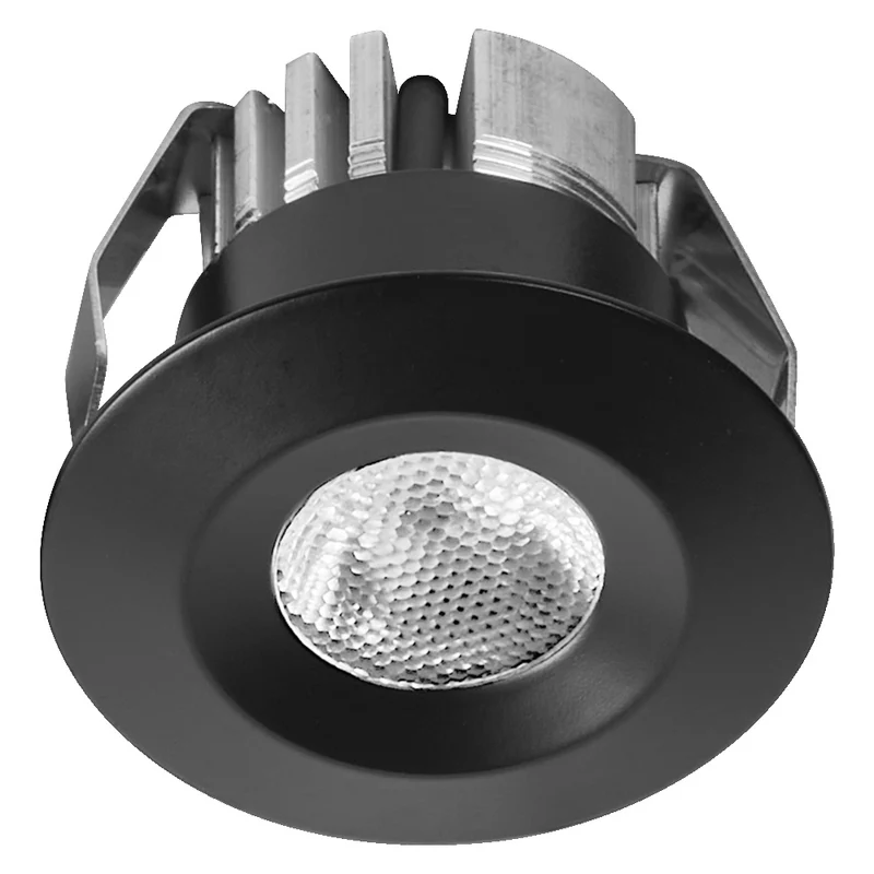 OSRAM LED Mini Spot Set Einbaustrahler 6W 120° Schwarz ⌀30 mm