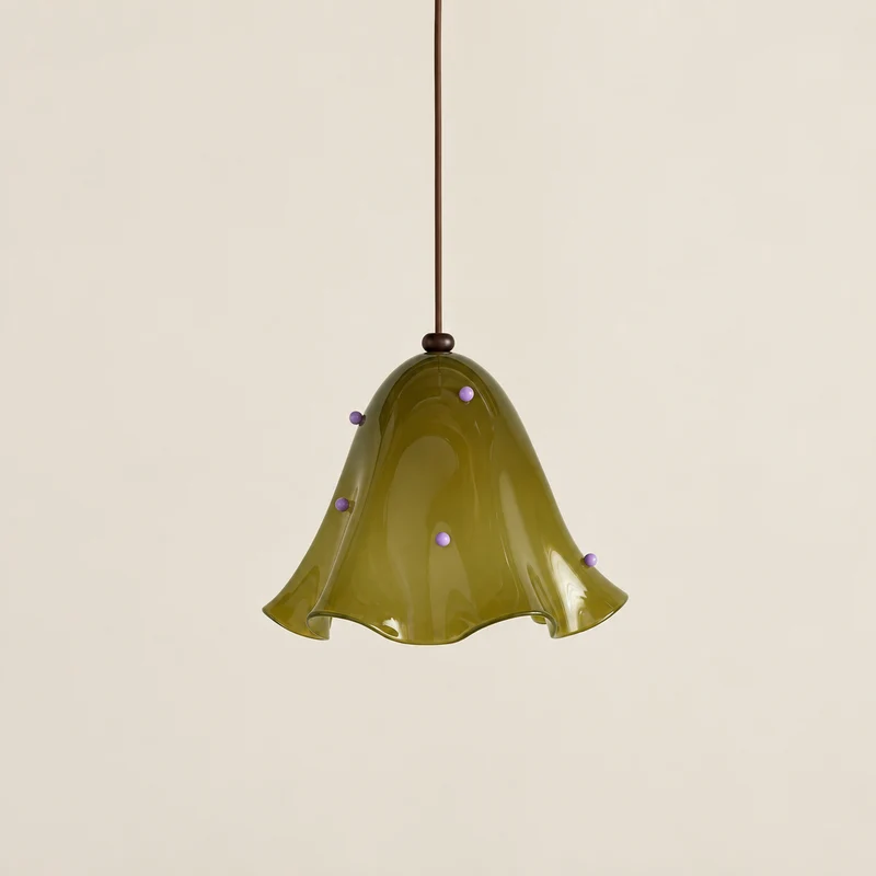 Hand-Blown Glass Pendant | CLHBG074