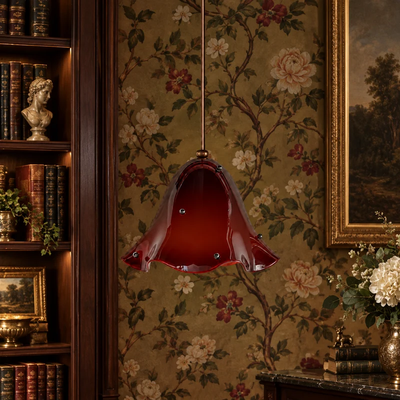 Hand-Blown Glass Pendant | CLHBG074