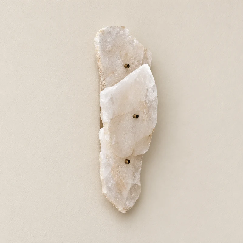 Raw Stone Wall Sconce | CLRMBL029
