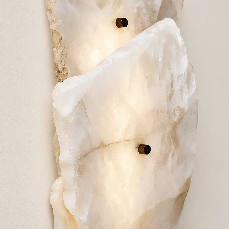 Raw Stone Wall Sconce | CLRMBL029
