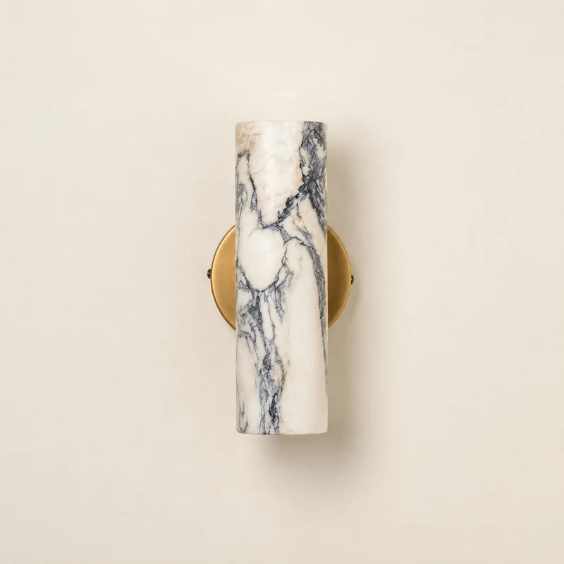 Marble Cylinder Wall Sconce | CLJR025D
